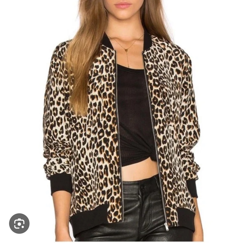 Equipment Silk Bomber Jacket